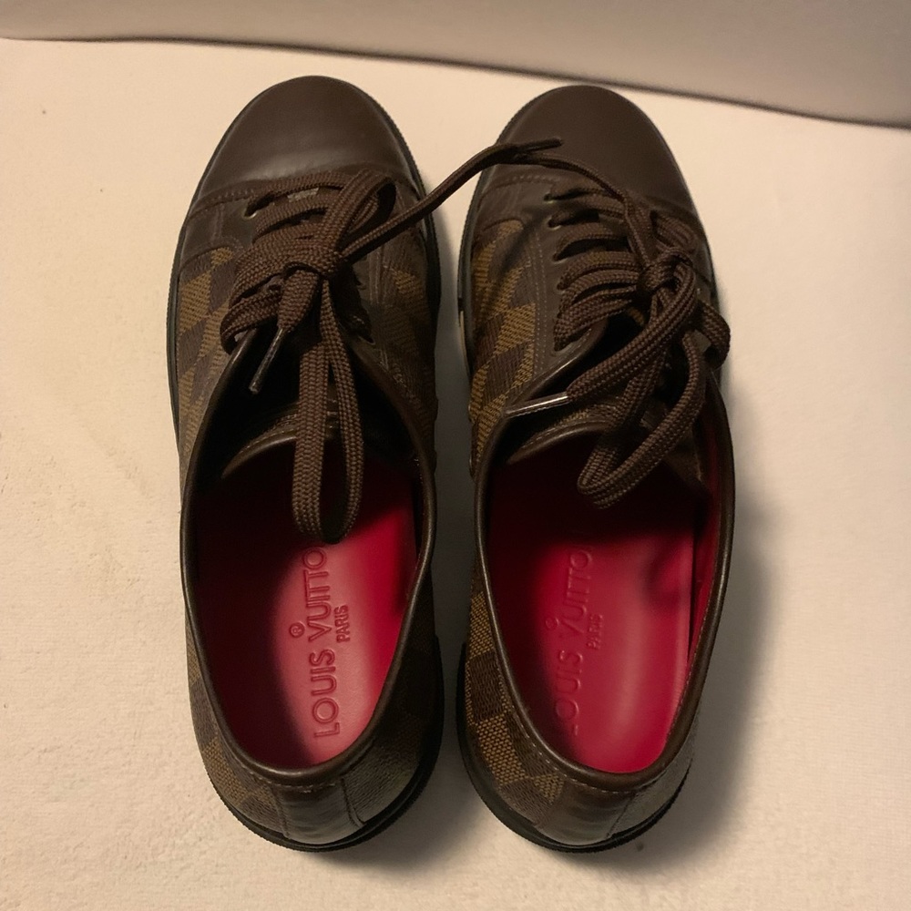 Authentic Louis Vuitton Brown Sneakers